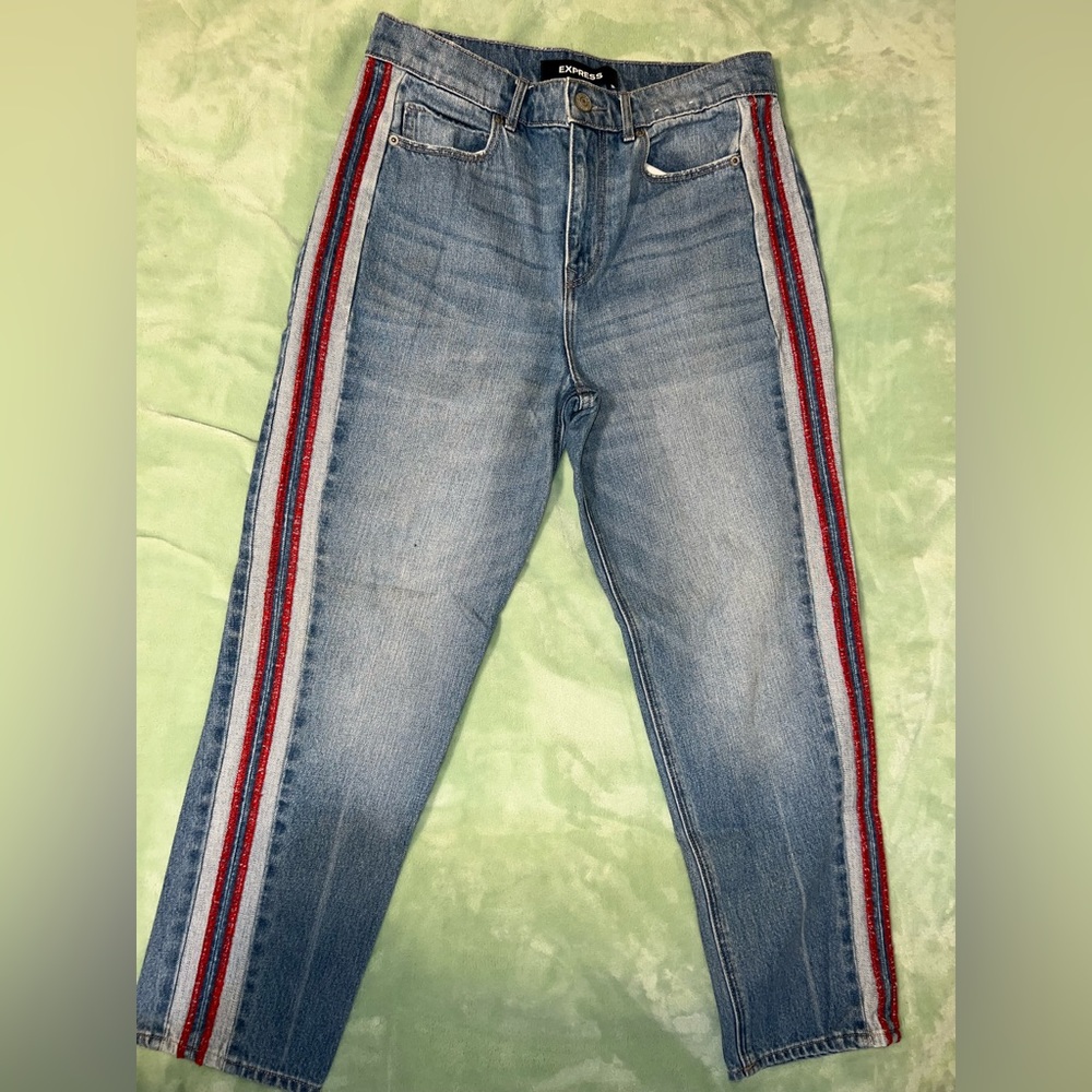 Express Side-Striped Jeans